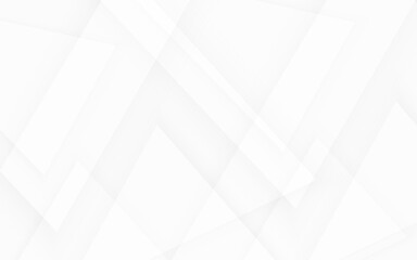 Fototapete - Abstract white geometric background minimalist design texture pattern clean