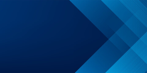 Wall Mural - modern blue abstract background with elegant bright diagonal lines