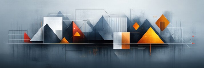 Poster - Abstract Geometric Composition (2)