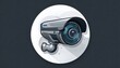 © Maros - Security camera illustration surveillance technology concept