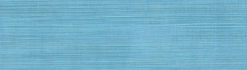 Poster - Close-up view of a light blue textured fabric.