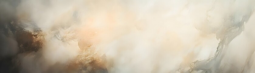 Poster - Soft, muted tones depict a hazy, atmospheric scene.