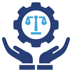 Poster - Services Two Color Icon