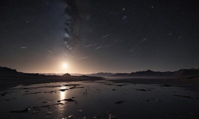 Wall Mural - Countless stars shimmer across an endless, dark expanse ,  galaxy,  immense,  celestial