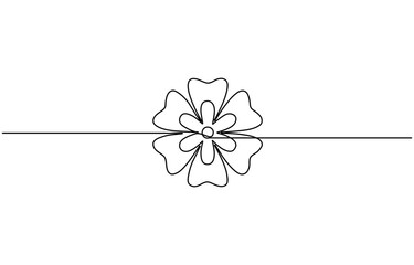 Fototapete - Continuous line drawing Origami paper windmill icon vector illustration concept, Continuous line drawing Origami paper Pinwheel icon vector illustration.
