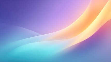 Poster - minimalistic neon gradient background with vibrant hues large copy space and clean design perfect for modern abstract