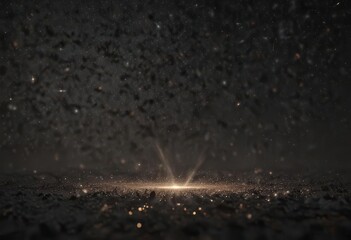 Wall Mural - brilliant starlight scattered across velvet black , ethereal, magical, stars