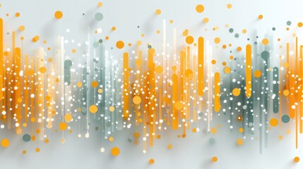 Poster - Abstract background featuring white and orange colors creating a modern and stylish visual for art and design projects