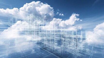 Poster - Futuristic Construction Blueprint Design in Cloud Computing Environment