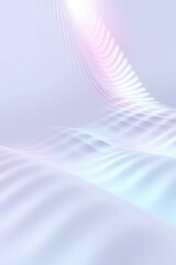 Poster - Soft waves of pastel colors dance across a smooth surface in a tranquil, abstract composition created in a serene environment