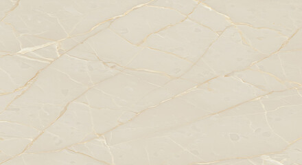 Poster - Seamless Cream Marble Texture with Gold Veins for Luxury Interior Design and Flooring