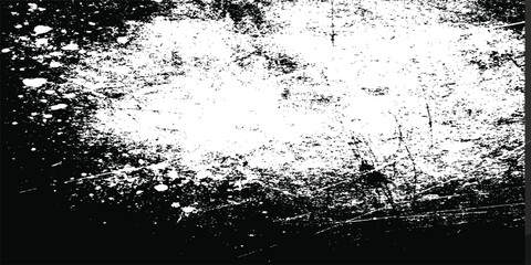 Aufkleber -  high contrast abstract texture white background featuring black brush strokes and white space texture overlay effect, perfect for adding a grungy and artistic touch.