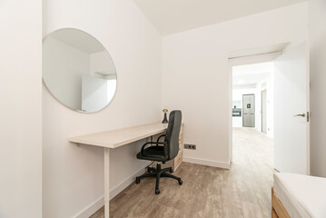 Poster - Teen bedrooms with desks are an important and functional space for teenagers, as they provide them with a comfortable and suitable place to study, do their homework, and also relax