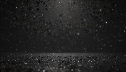 Wall Mural - dark canvas dotted with countless shimmering stars , milky way, glittering