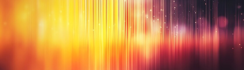 Poster - Vibrant vertical lines of gradient colors.