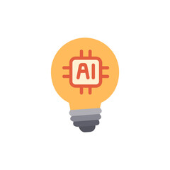 Poster - Illuminating Artificial Intelligence: A Creative Lightbulb Concept with Smart Tech