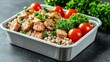 © Koh's Smart - the key to balanced meal prep for a healthy lifestyle is ensuring that each meal includes a variety of nutrient dense foods such as lean proteins, whole grains, fruits and vegetables
