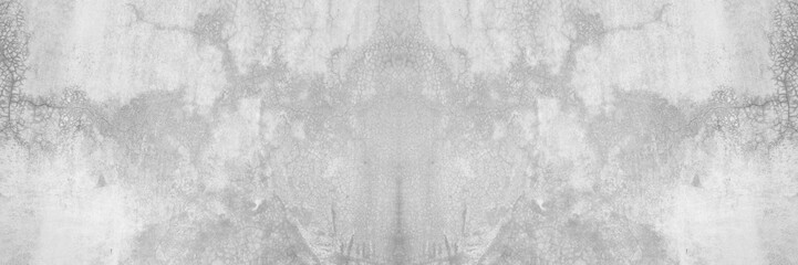 Aufkleber - Old wall panorama texture cement dirty gray with black  background abstract grey and silver color design are light with white background.