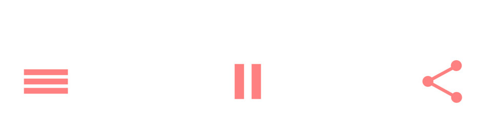 Aufkleber - Music Player Interface Element