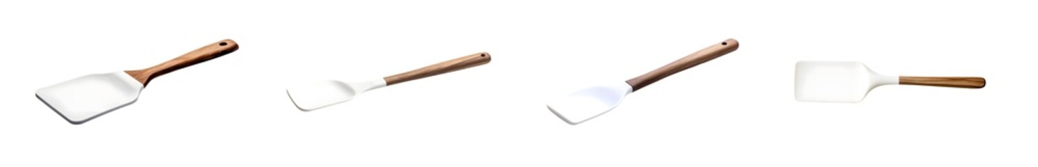 Poster - Set of Horizontal arrangement of various tools and objects. isolated on transparent background