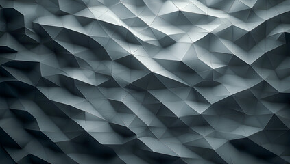 Aufkleber - Abstract polygonal texture background a modern geometric surface of low poly triangles in a monochromatic digital art form