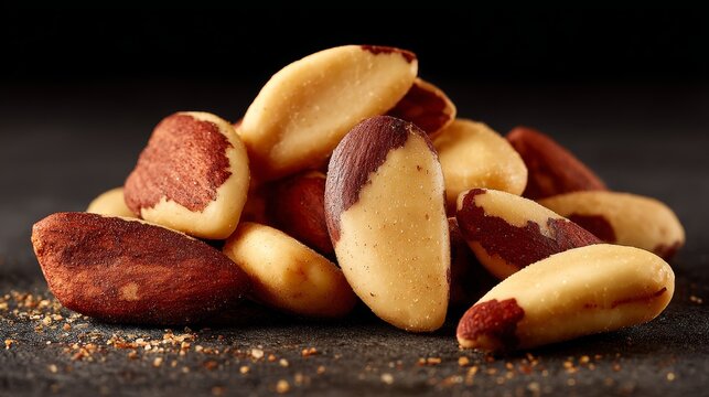 Raw organic brazil nuts