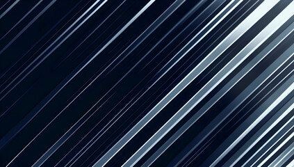 Fototapete - Abstract background of diagonal lines and shadows in shades of blue and gray for modern design
