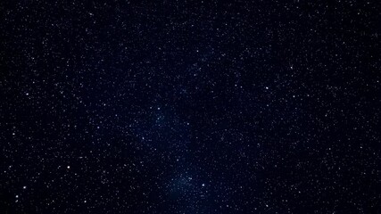 Wall Mural - Infinite expanse of a dark night sky filled with twinkling stars, creating a mesmerizing scene with celestial bodies shining in the cosmic void