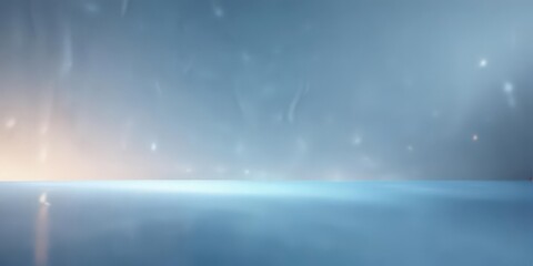Fototapete - Light, airy blue abstract, blurred, diffused glow effect,  gentle,  dreamy,  vibrant