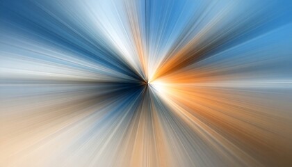 Wall Mural - abstract blue background with rays