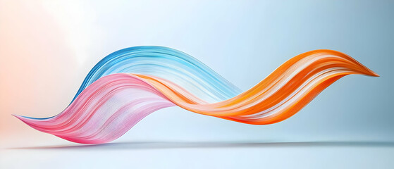 Poster - Abstract Colorful Wave Design