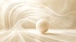 © Shah Zain - Elegant Pearl With Flowing Lines and Soft Lighting in Beige Tones