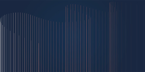 Poster - A sleek dark abstract background with colorful vertical wavy lines. The dynamic design and subtle transitions create a visually appealing and versatile backdrop for various creative projects.