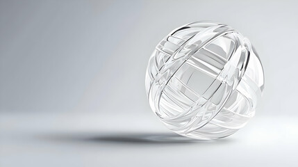 Poster - Abstract Geometric Sphere Design