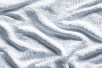 Poster - Soft, draped, light gray fabric