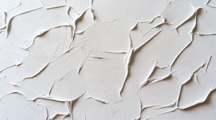 Poster - Textured White Surface with Subtle Grooves and Fine Details