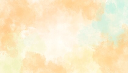 Poster - A soft, abstract background featuring pastel colors blending harmoniously, creating a calm and serene atmosphere