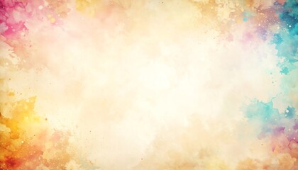 Poster - A vibrant, abstract background featuring soft colors blending harmoniously, creating a dreamy, artistic atmosphere