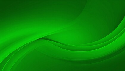 Poster - A smooth gradient of vibrant green hues, creating a calming and modern visual effect