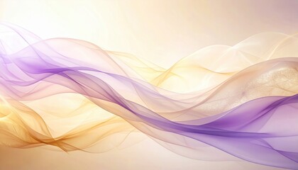 Poster - Flowing colorful waves in motion abstract art digital creation soft background aesthetic perspective