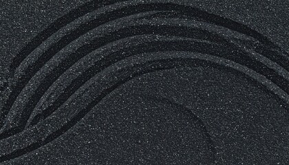 Poster - Textured sand patterns beach shoreline close-up photography natural environment abstract viewpoint artistic concept