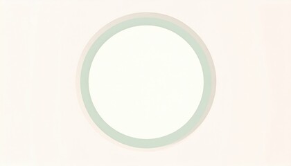 Poster - Dynamic circular animation abstract digital space motion graphics minimalist environment close-up view visual concept