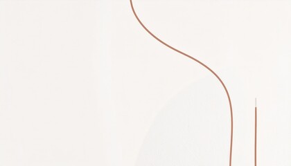 Poster - Artistic flowing line design minimalist style digital art abstract environment close-up view movement concept