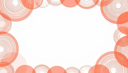 Poster - Dynamic circular patterns abstract art graphic design digital environment creative perspective
