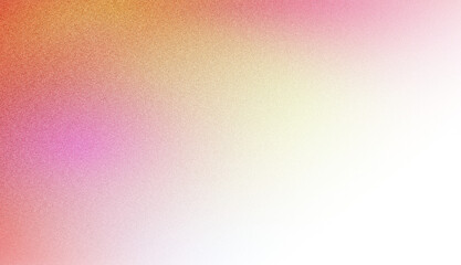 Poster - Abstract colorful gradient background with black corner.