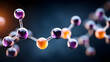 © Issara - of molecules and atoms digitally rendered in a lab environment