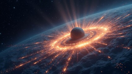 cosmic planet energy landscape map