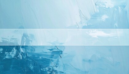 Poster - Captivating abstract art displaying tranquil blue tones gallery digital art serene environment aesthetic viewpoint
