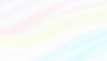 Poster - Calming rainbow gradient abstract digital art colorful design minimalist style creative viewpoint