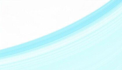 Poster - Flowing abstract blue curve digital design minimalist style modern bright background artistic concept